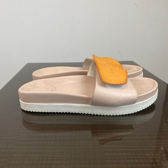 Buscemi Slide Scratch Leather Sandals Women's 39 US 9 - Picture 3 of 10